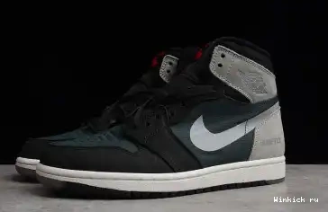 BLACK GORE-TEX ELEMENT JORDAN RETRO GREY HIGH 1 PARTICLE 0630